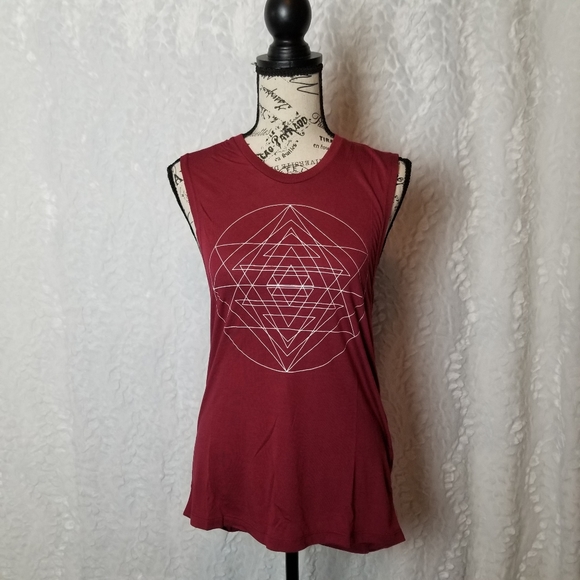 Tops - Boho Red Tank Top